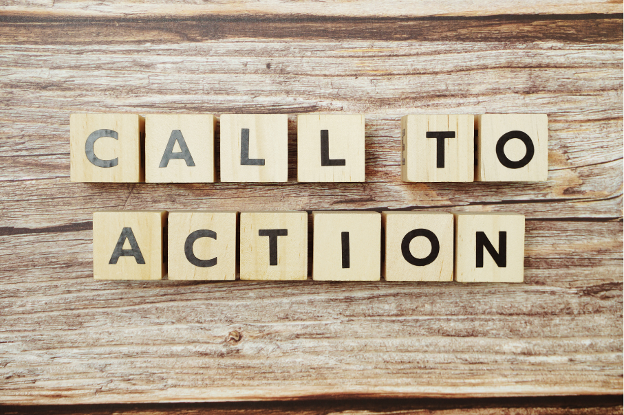 Call to action buttons