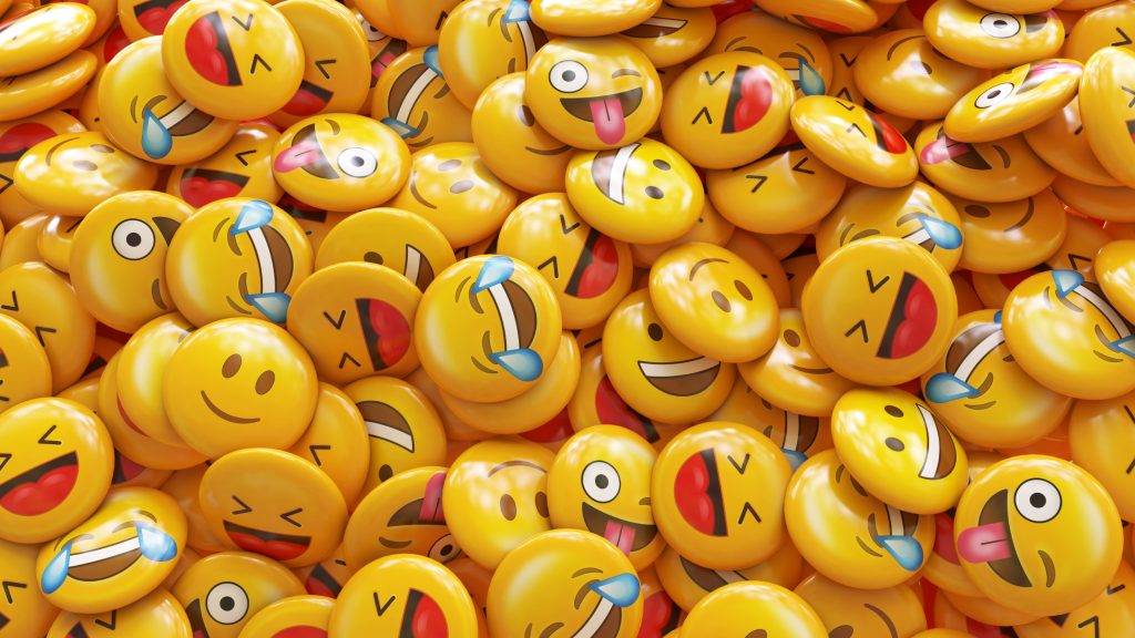 Pile of emojis