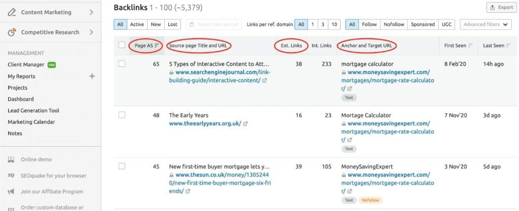 semrush backlink features 1536x625
