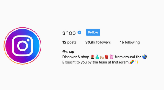 what is instagram shop?