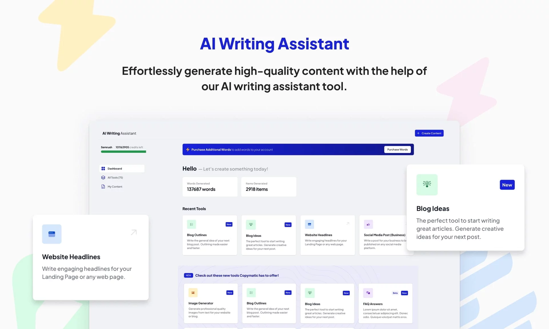 ai writing assistant image