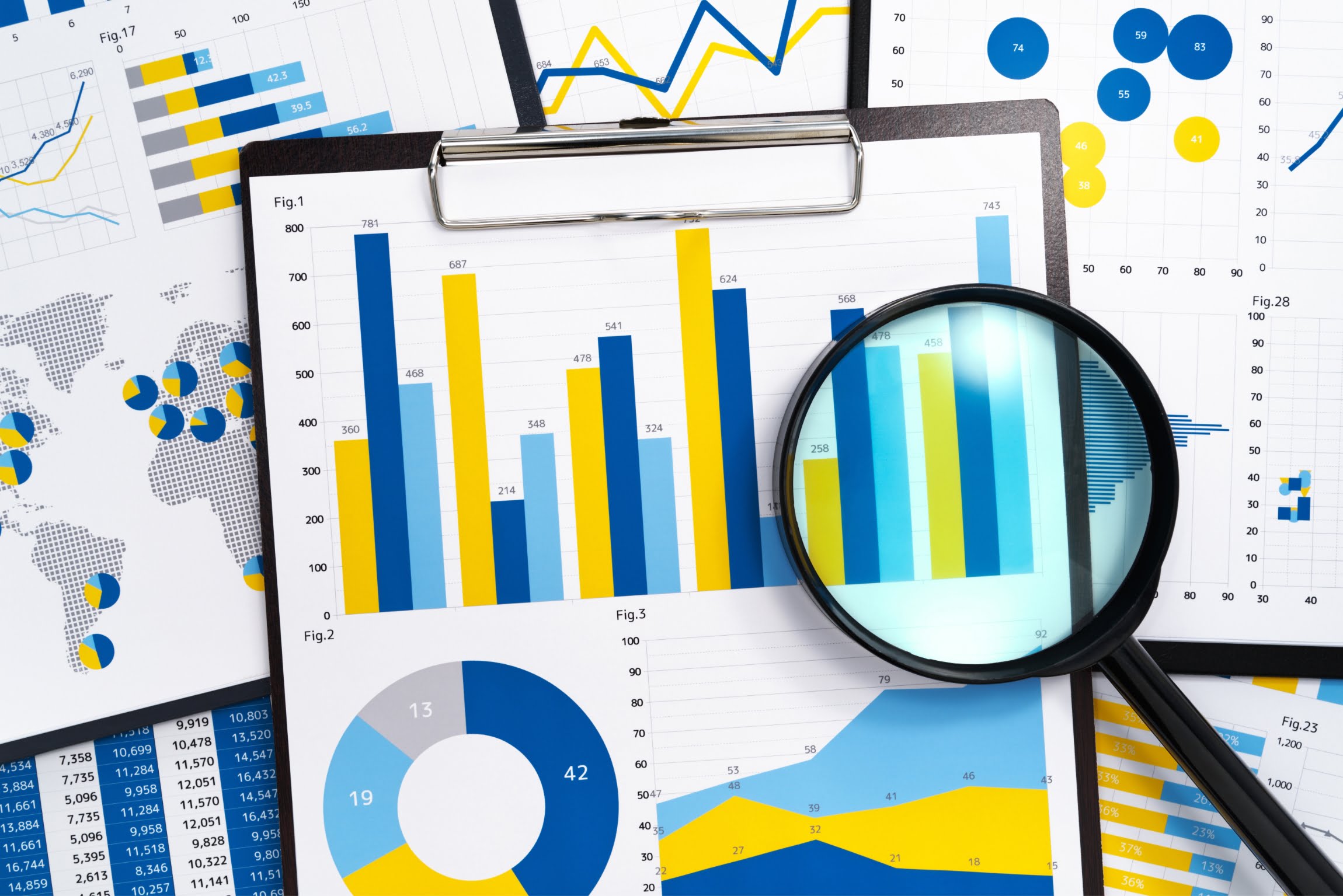 Analysing marketing report