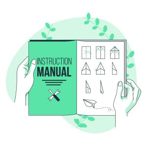 Make instructions visual