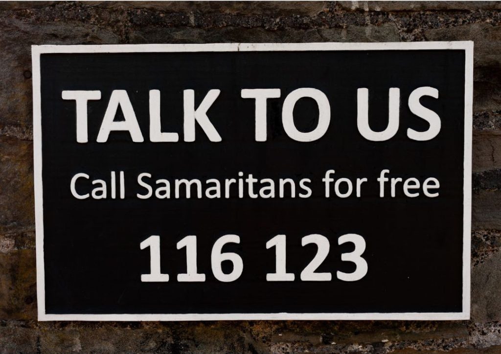 samaritans talk to us campaign