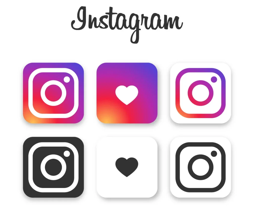 instagram logos