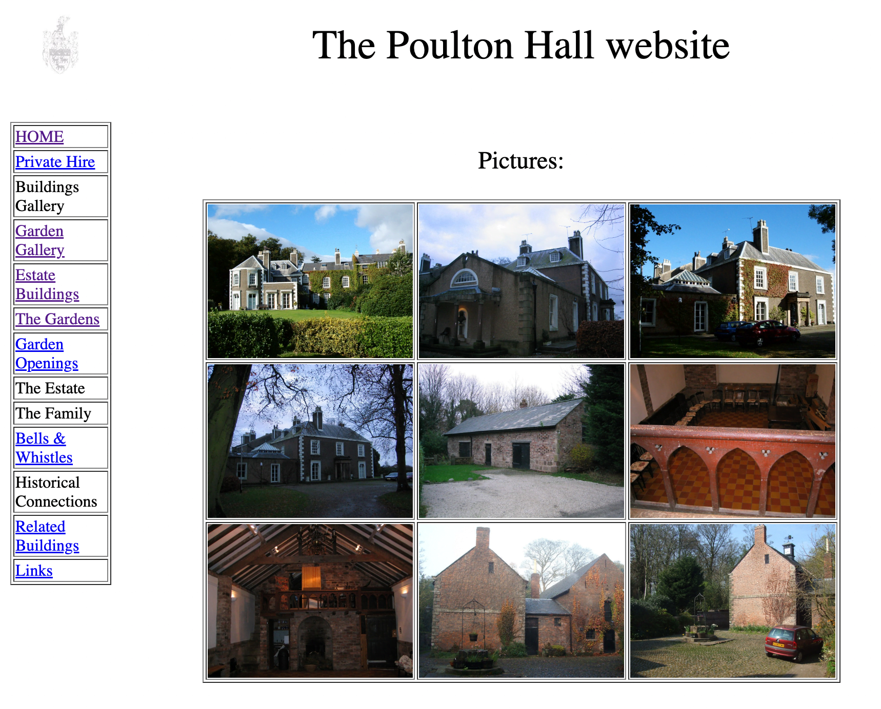 poulton hall buildings gallery