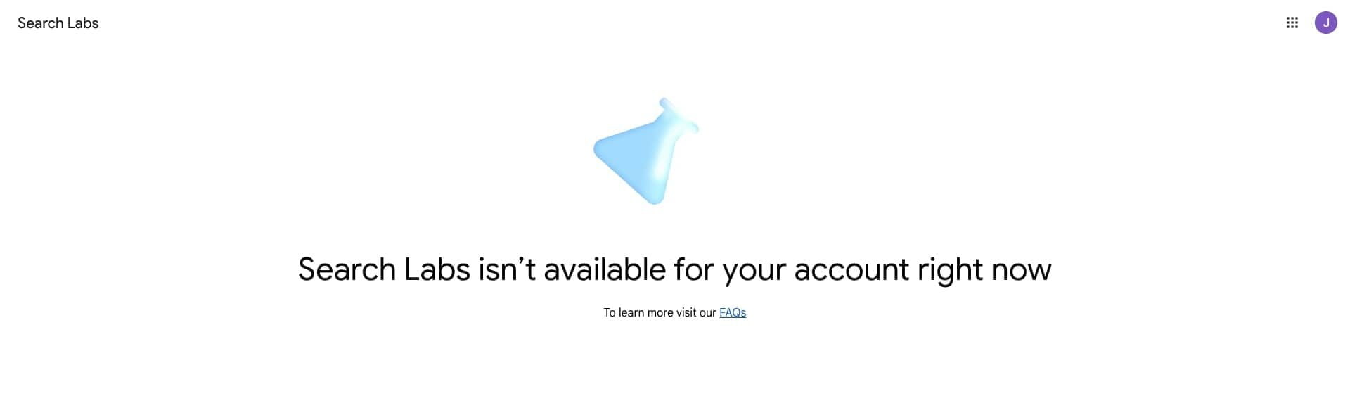 Search labs - you don't have access to this platform