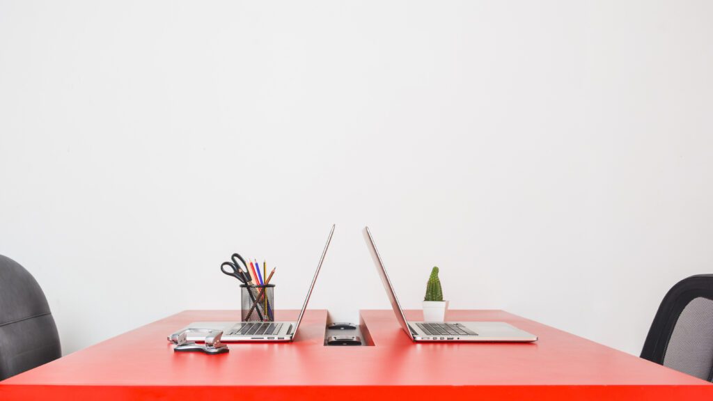 SEO meeting with a small business