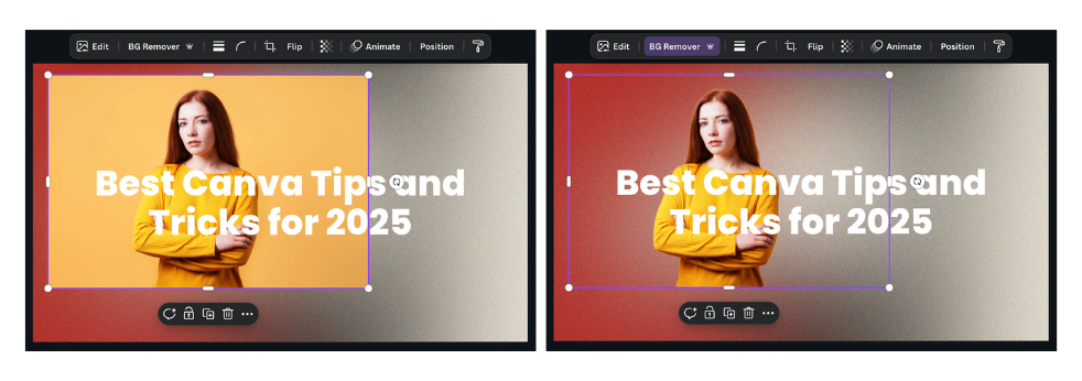canva background remover