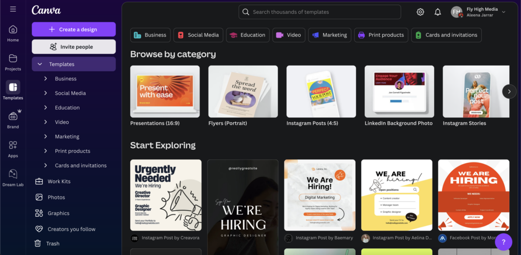 canva smart templates