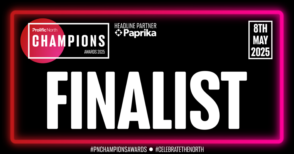 Prolific North Champions Award 2025 Finalist