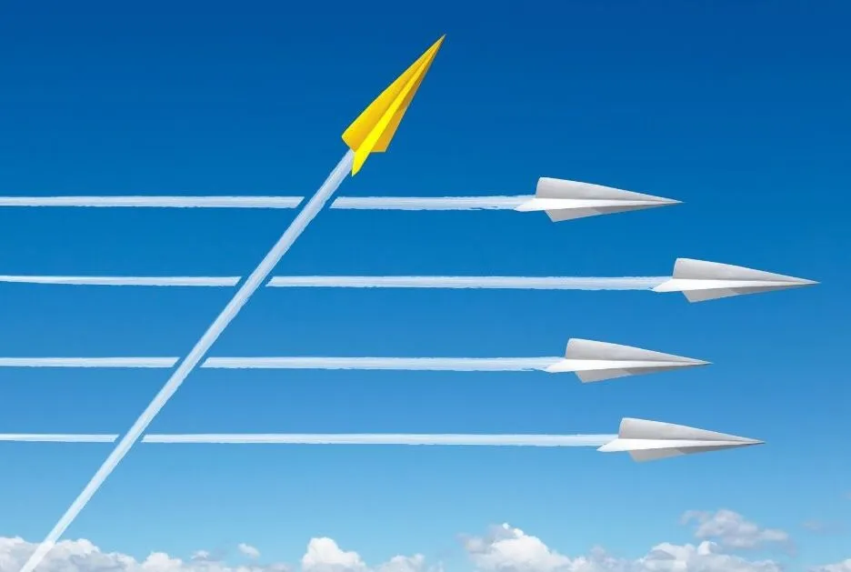 arrows in air