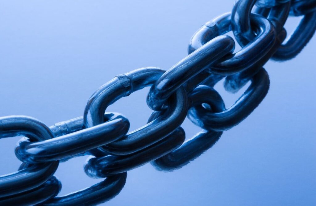 links in a chain