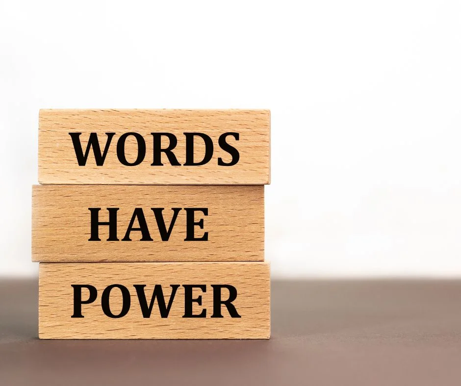 words have power blocks