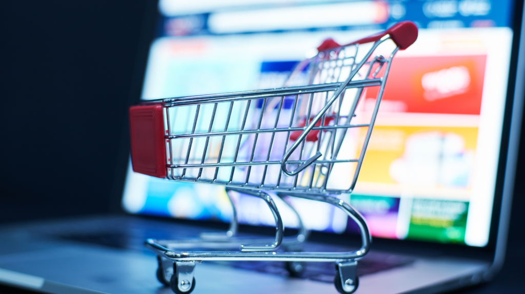 Mini shopping cart